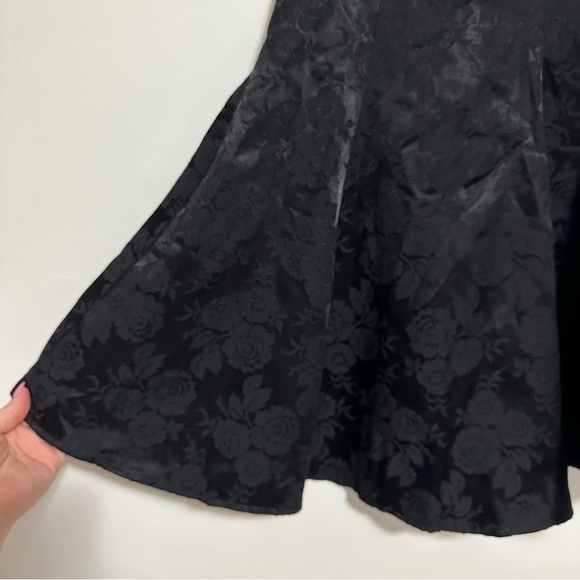 VTG Jessica McClintock Gunne Sax Lace Embroidered Cocktail Dress - Picture 3 of 5